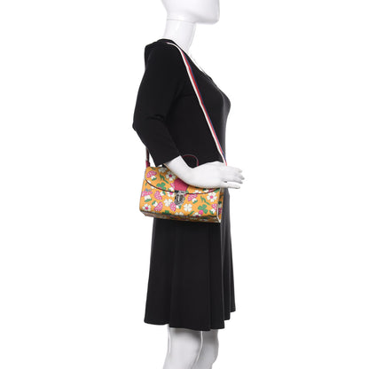 Gucci Canvas Childrens Flower Mushroom Print Shoulder Bag 2 of 11
