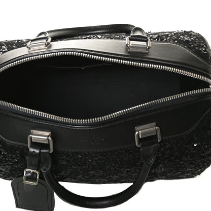 Louis Vuitton Sequin Monogram Sunshine Express Speedy Black 5 of 12