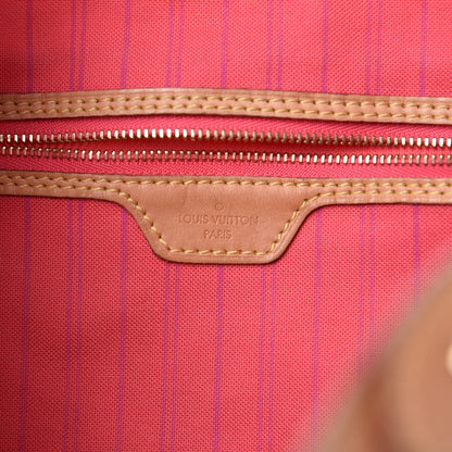 Louis Vuitton Damier Azur Delightful MM Pink 6 of 17