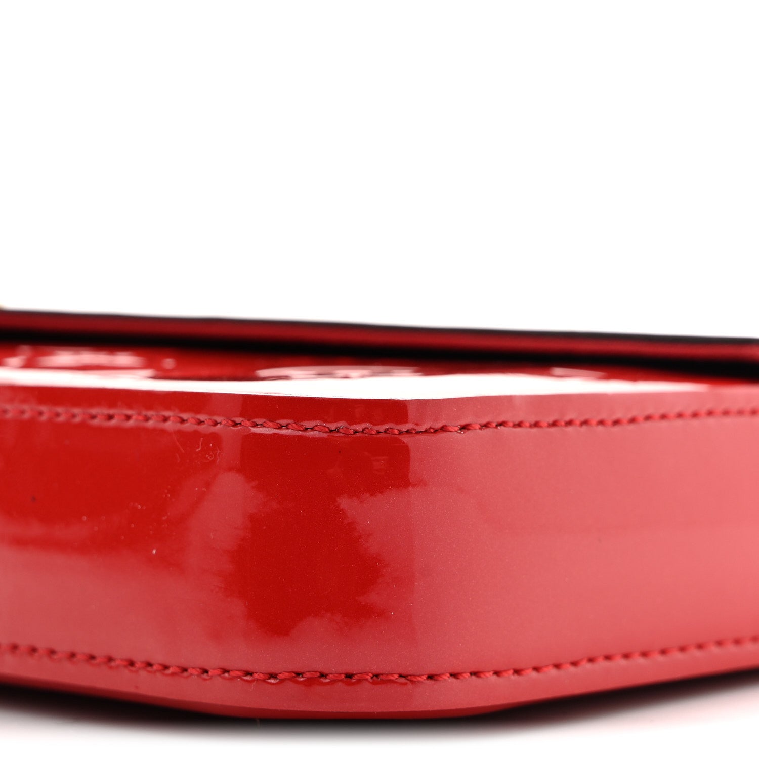 Louis Vuitton Vernis Felicie Pochette Chain Wallet Cherry 11 of 13