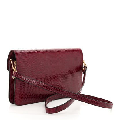 Hermes Lizard Sac Versailles Rubis 3 of 10