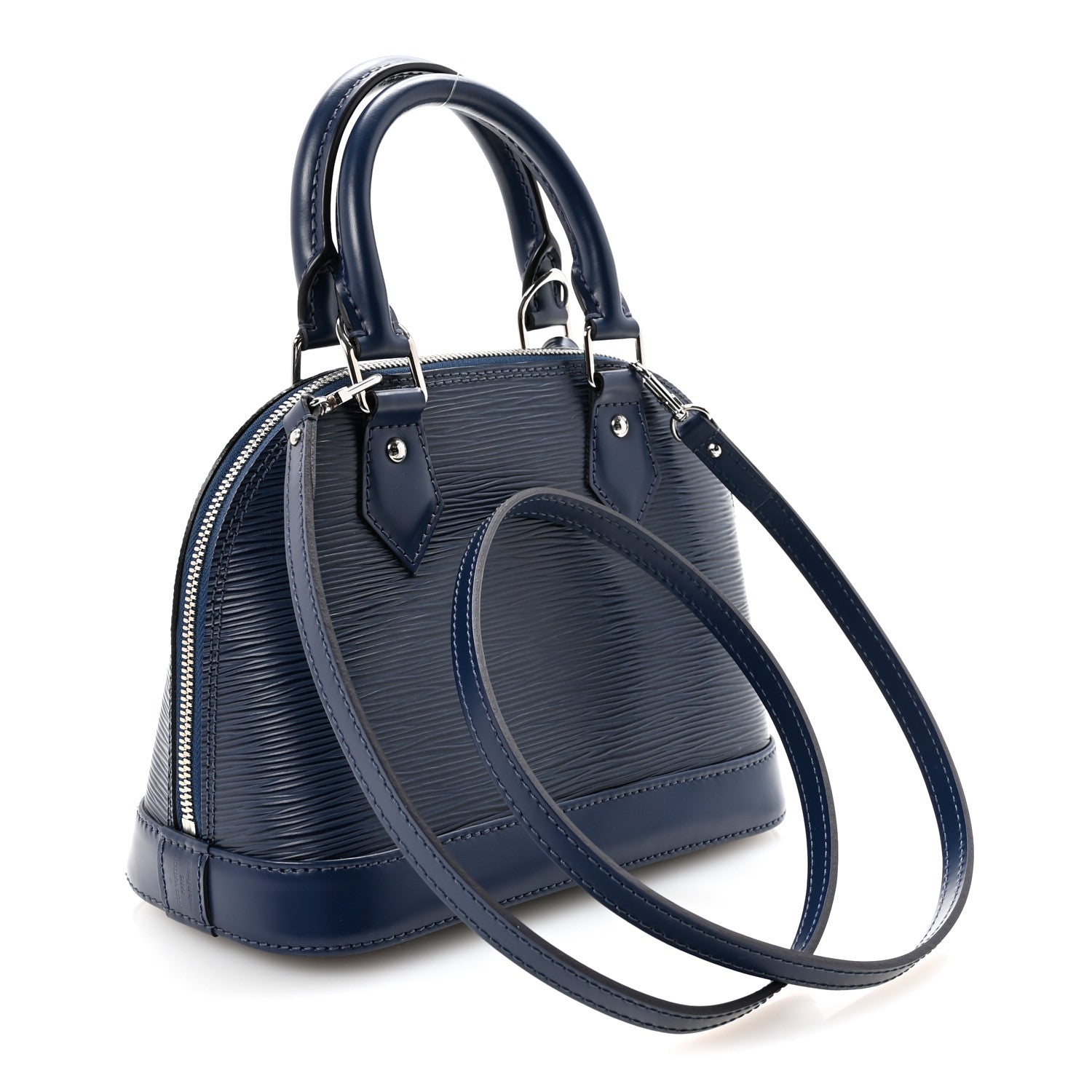 Louis Vuitton Epi Alma BB Indigo 3 of 9