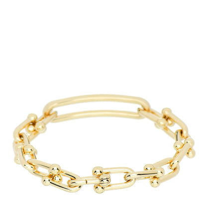 Tiffany 18K Yellow Gold Extra Large HardWear Link Bracelet 2 of 4