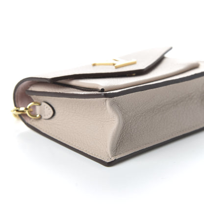 Louis Vuitton Soft Calfskin Mini My Lockme Chain Pochette Greige 6 of 10