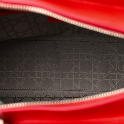 Christian Dior Patent Cannage Large Lady Dior Fuchsia 5 of 16