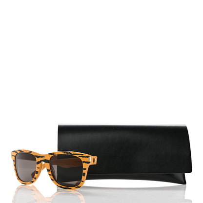 Saint Laurent Acetate SL51 Sunglasses Yellow Black 8 of 8
