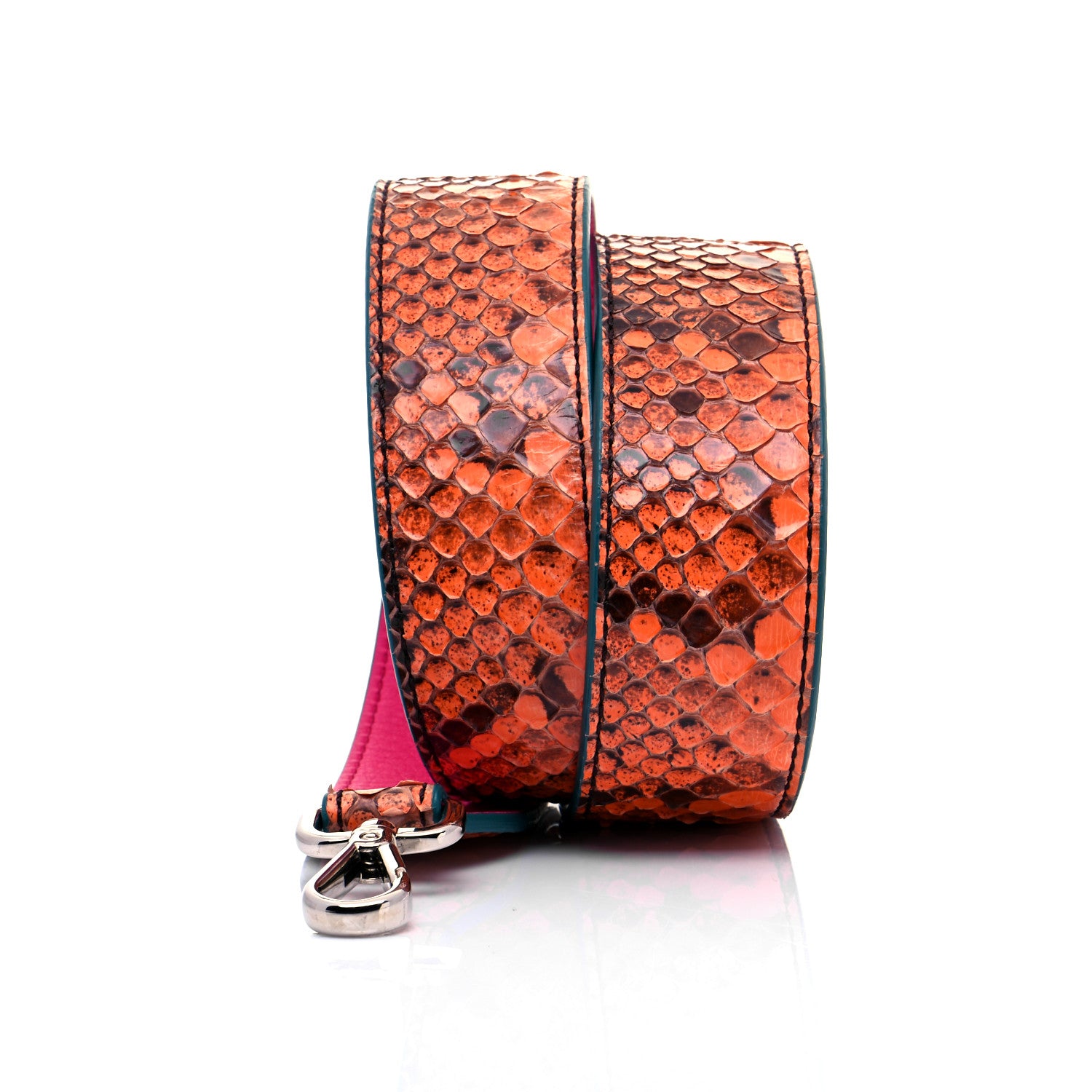 Fendi Shiny Python Vitello Dolce Strap You Multicolor 4 of 6