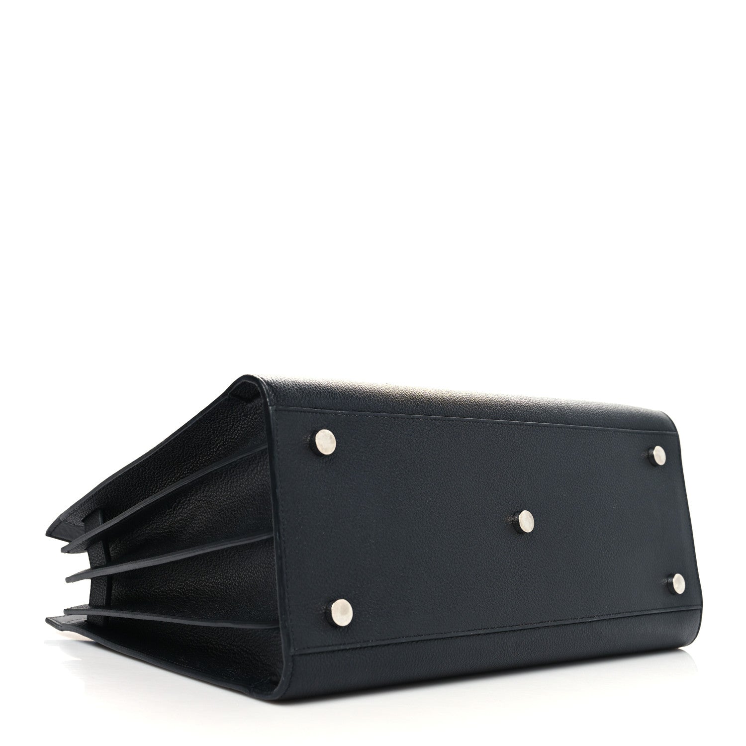 Saint Laurent Grained Calfskin Small Sac De Jour Black 4 of 12