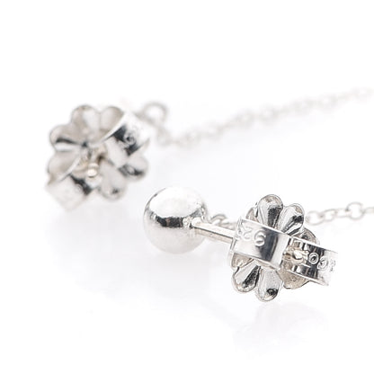 Tiffany Sterling Silver 10mm HardWear Ball Drop Earrings 3 of 4