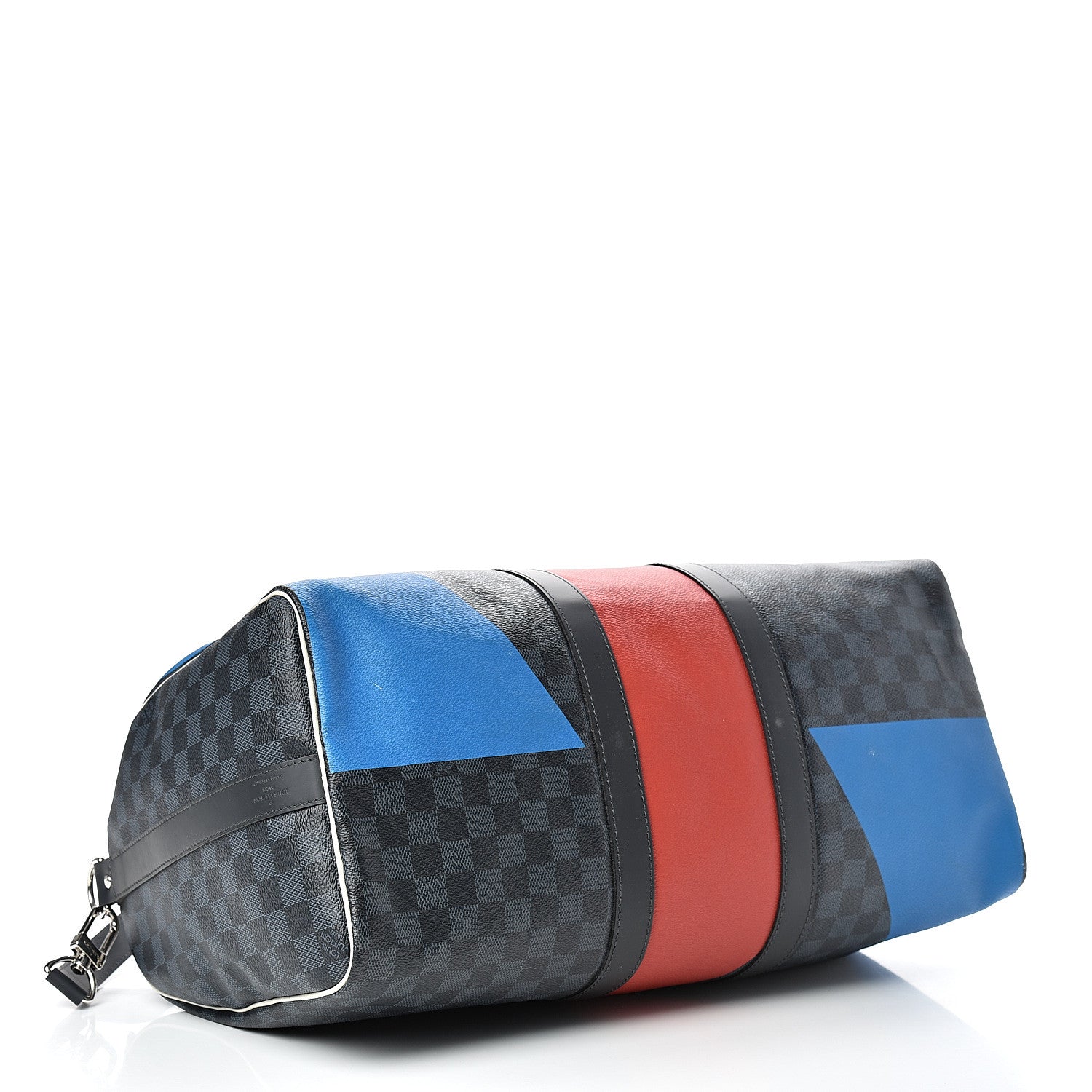 Louis Vuitton Damier Cobalt America's Cup Regatta Keepall Bandouliere 45 3 of 14