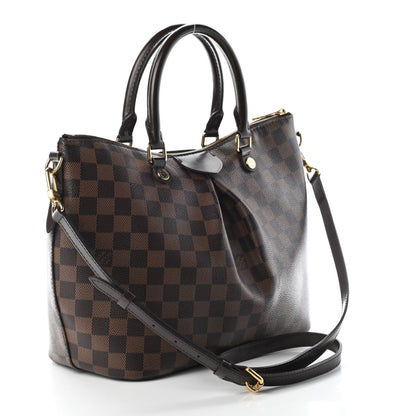Louis Vuitton Damier Ebene Siena MM 3 of 9