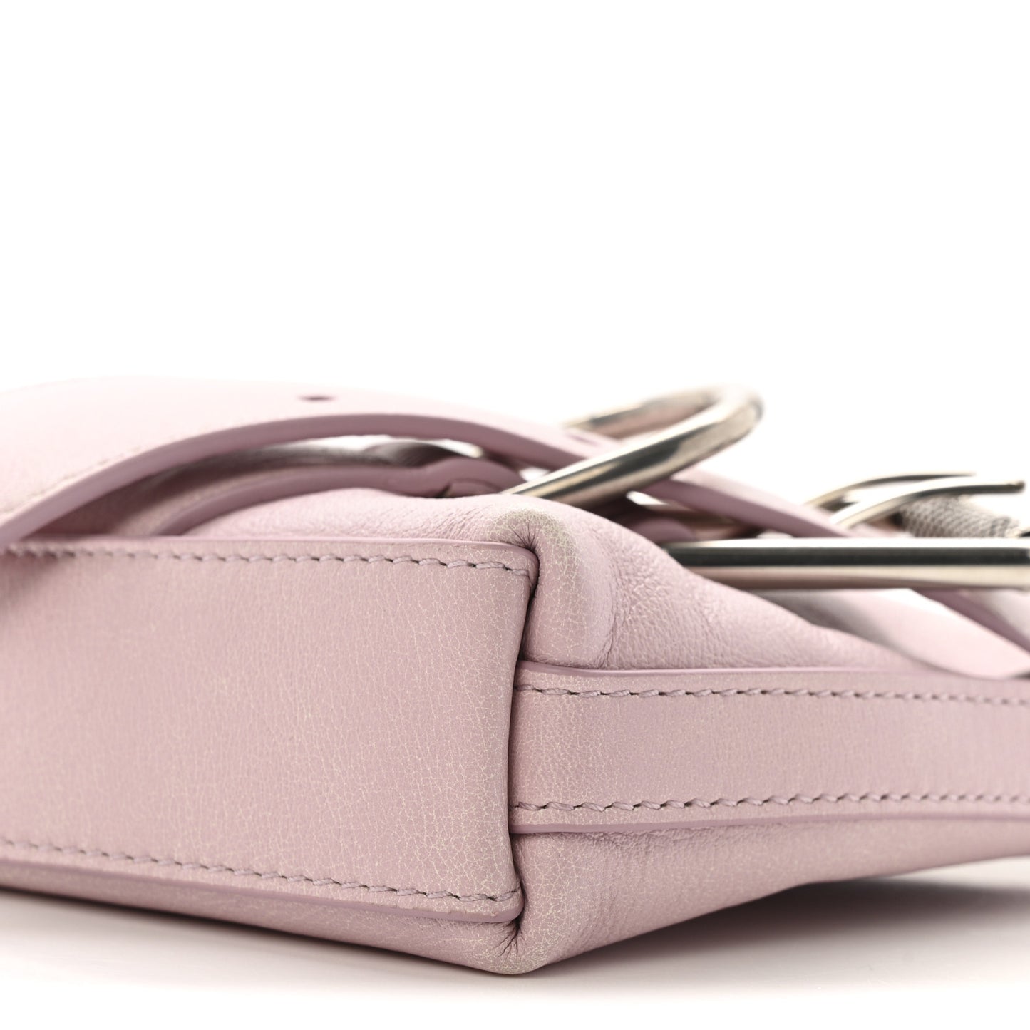 Aged Calfskin Mini Voyou Boyfriend Party Bag Old Pink