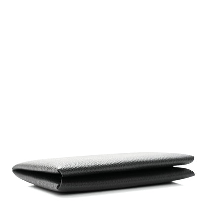Hermes Epsom Calvi Card Case Black 4 of 8