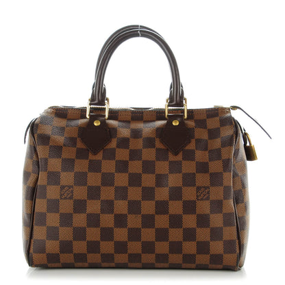 Louis Vuitton Damier Ebene Speedy 25 1 of 14
