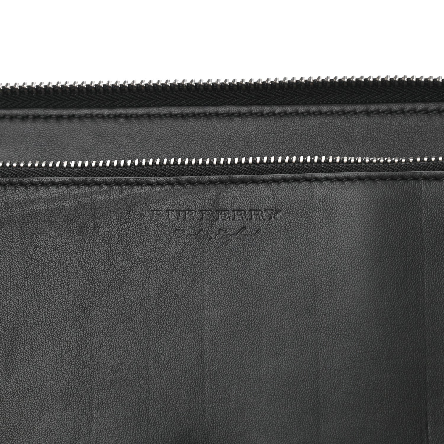 Burberry Trench Calfskin Splash Continental Wallet Black 6 of 13