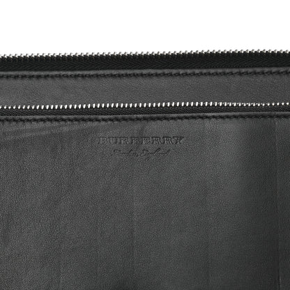 Burberry Trench Calfskin Splash Continental Wallet Black 6 of 13
