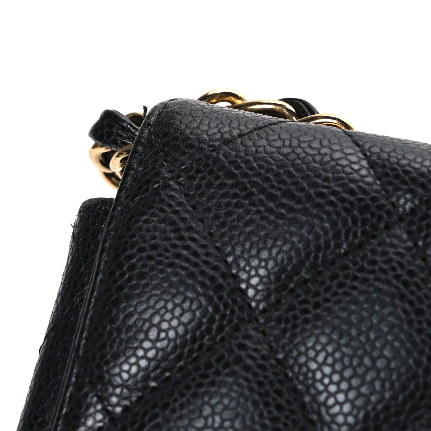 Chanel Caviar Quilted Jumbo Single Flap Black 11 of 11