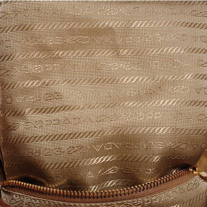 Prada Vitello Daino Side Pocket Hobo Talco 10 of 11