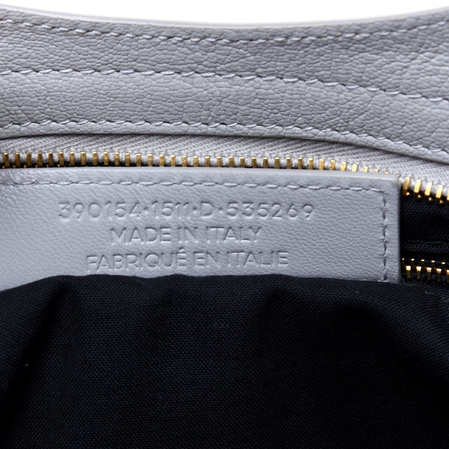 Balenciaga Chevre Gold Metallic Edge Hardware City Gris Glace 9 of 9