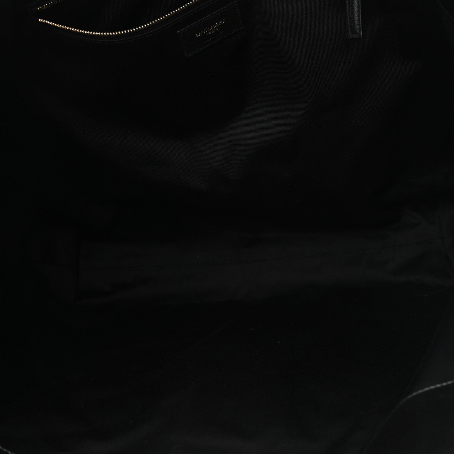 Saint Laurent Lambskin Quilted Maxi Icare Shopping Tote Black 6 of 11