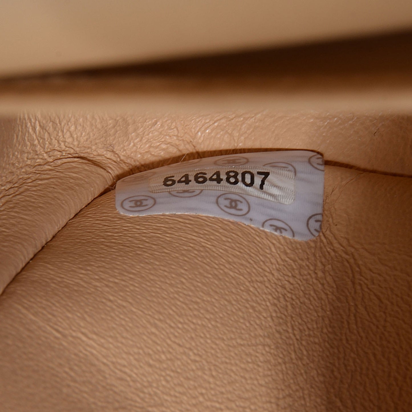 Lambskin Small Double Flap Beige