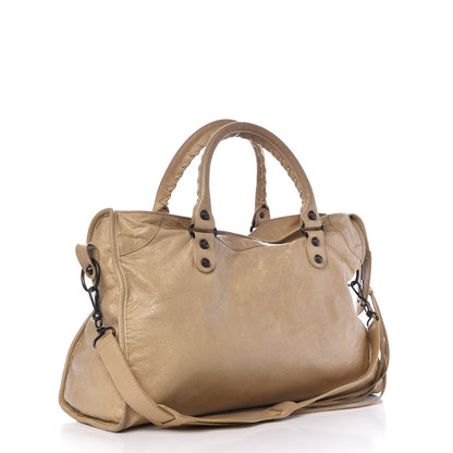 Balenciaga Agneau Classic Hardware City Dune 4 of 17