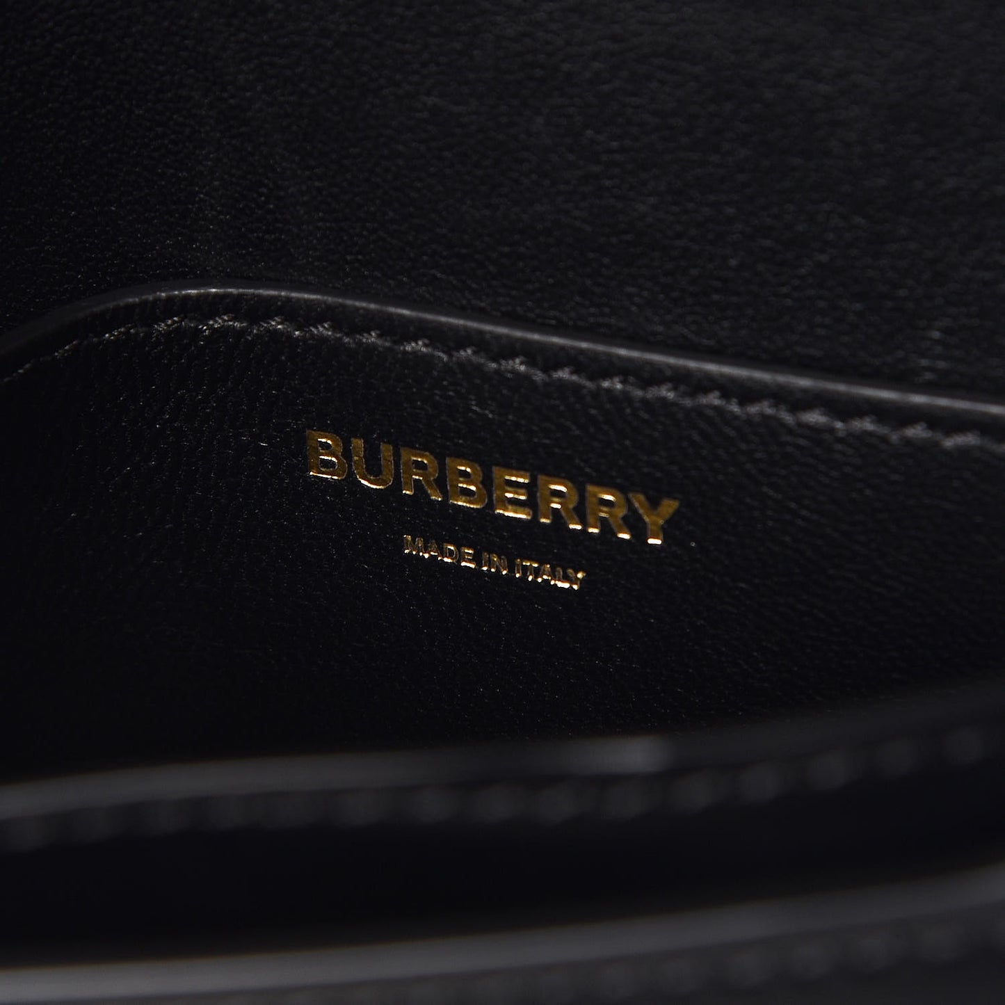 Calfskin TB Belt Bag Black