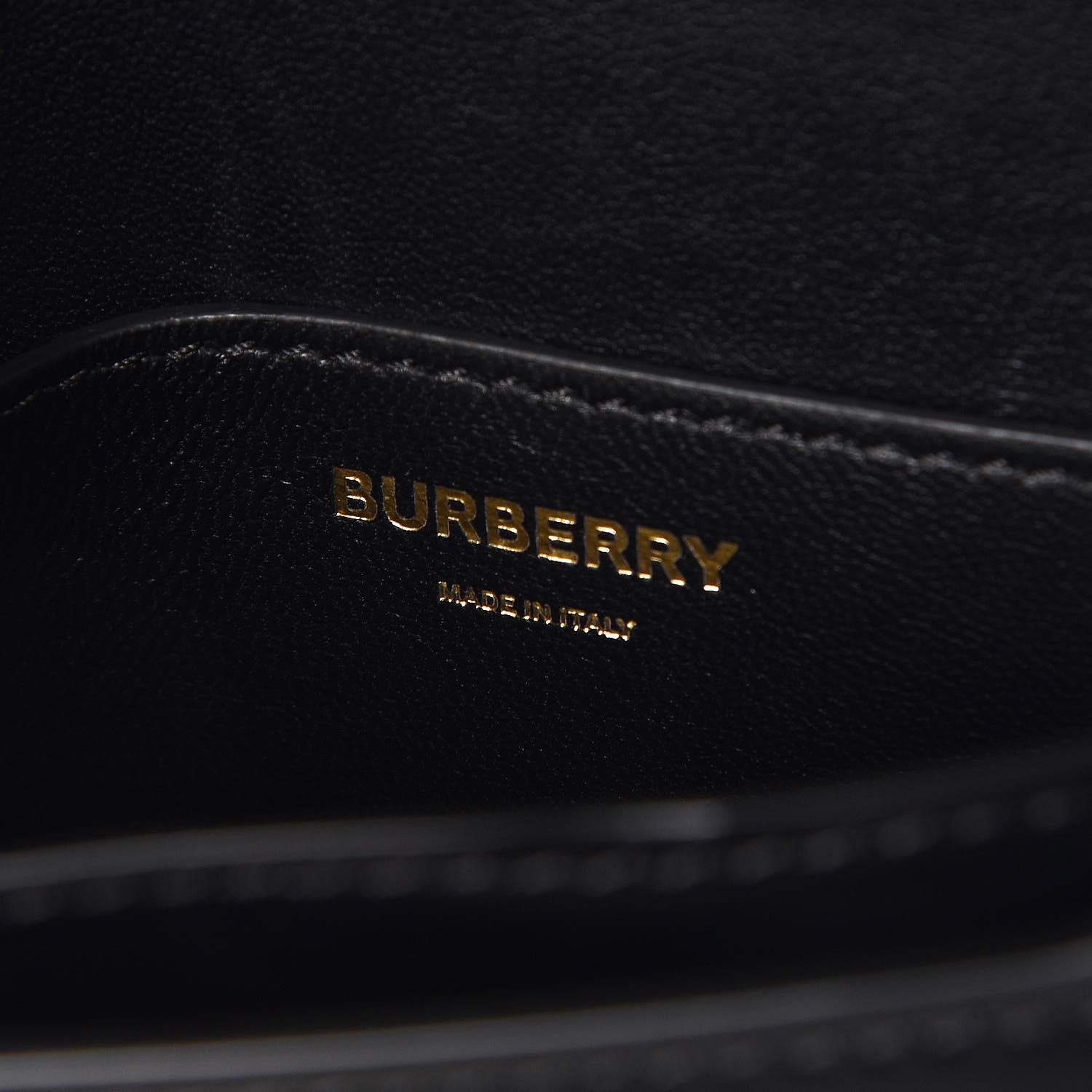 Burberry Calfskin TB Belt Bag Black 6 of 6