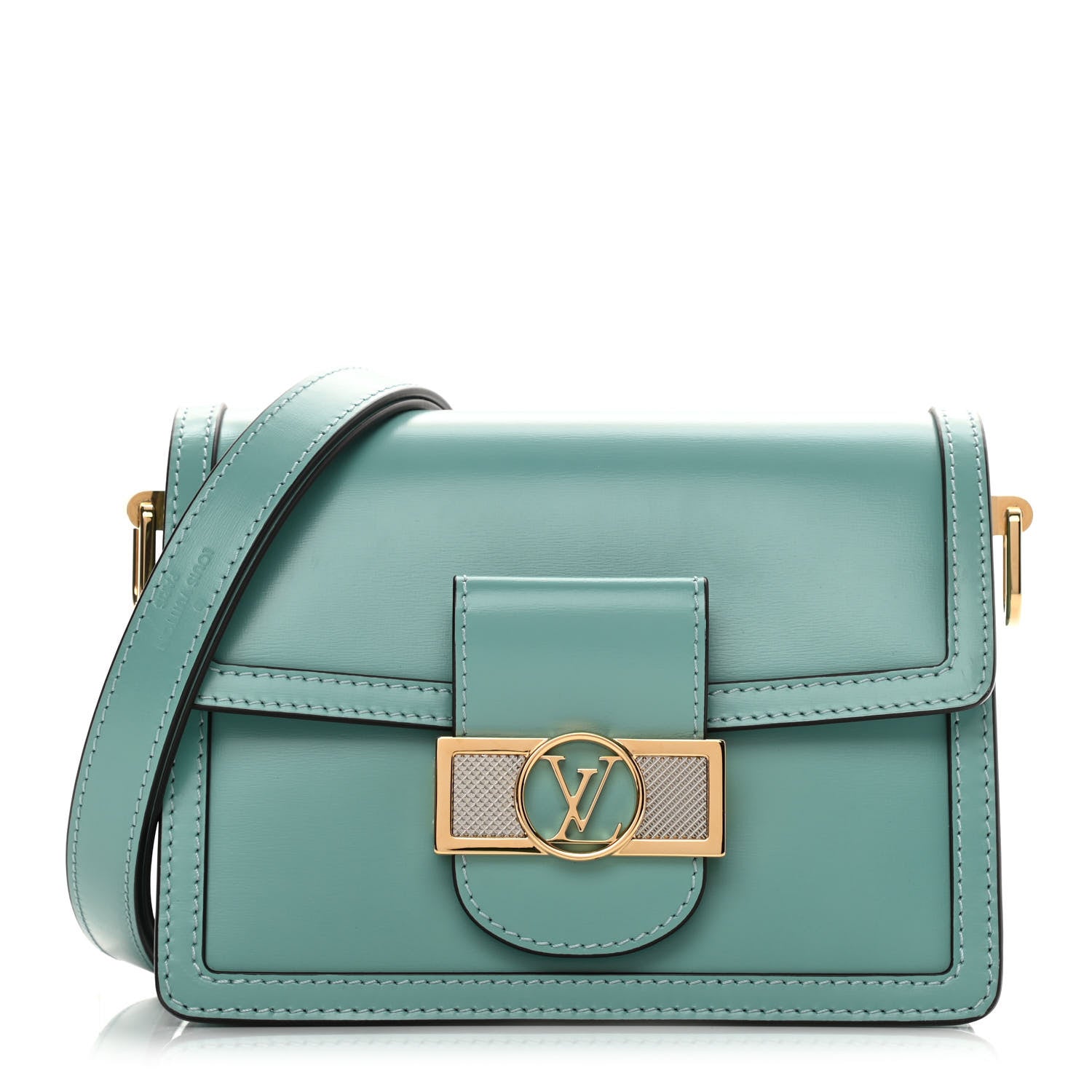 Louis Vuitton Smooth Calfskin Dauphine Mini Blue 1 of 9