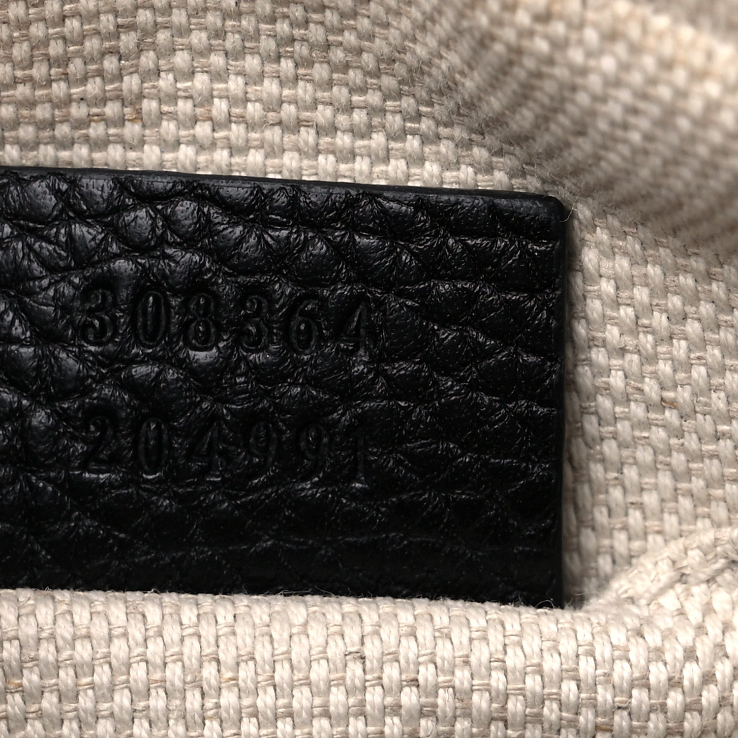 Gucci Pebbled Calfskin Small Soho Disco Bag Black 7 of 13