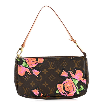 Louis Vuitton Monogram Roses Pochette Accessories 1 of 10