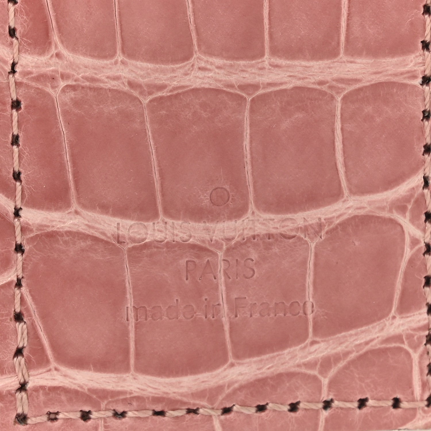 Louis Vuitton Alligator Bag Charm Key Holder Pink 3 of 4