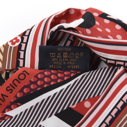 Louis Vuitton Silk Pop Monogram BB Bandeau Rouge 4 of 4