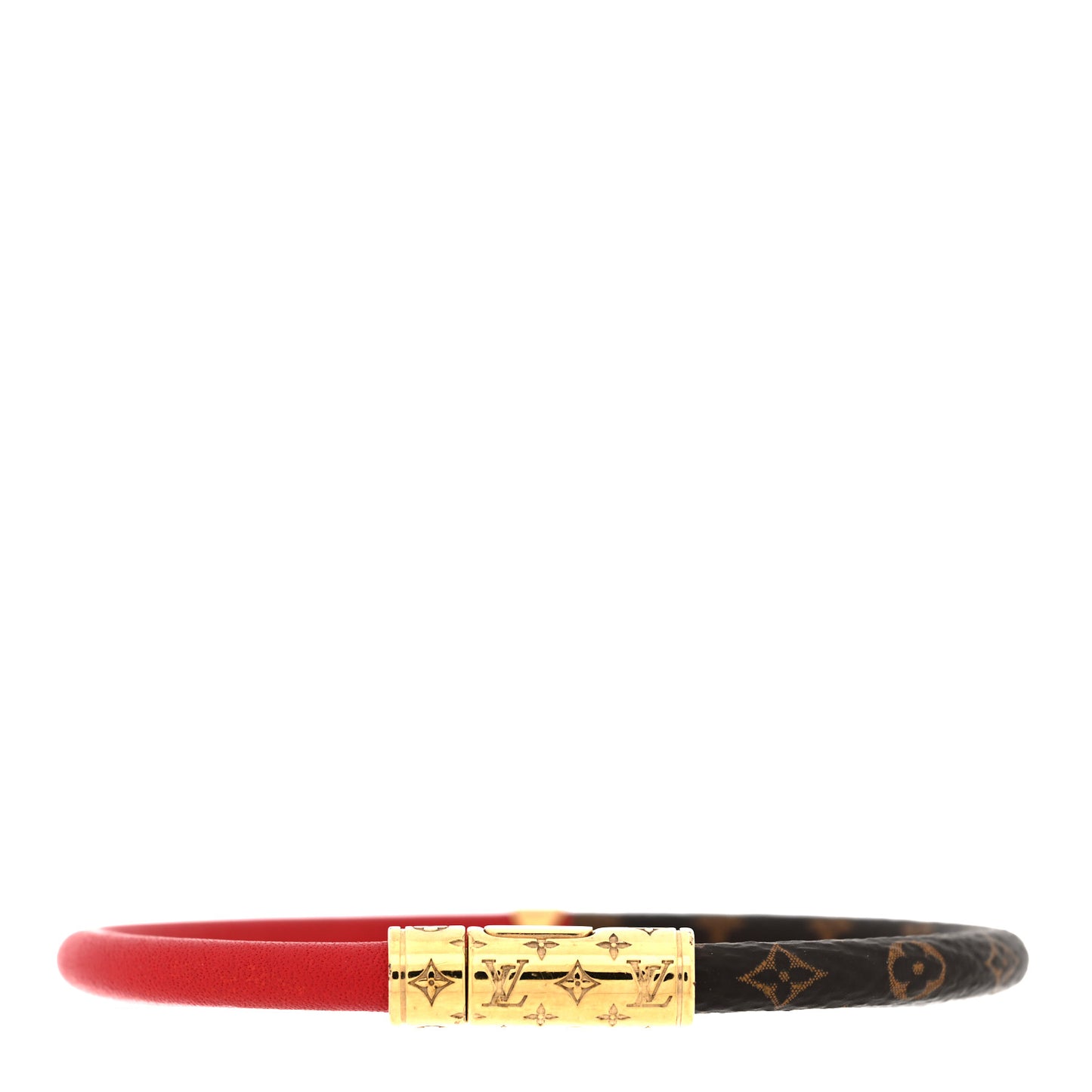 Monogram Daily Confidential Bracelet Red