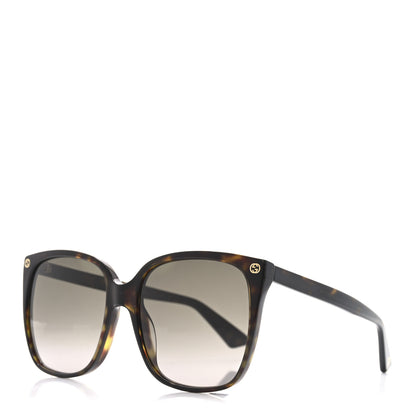 Gucci Acetate GG Sunglasses GG0022S Havana 1 of 7