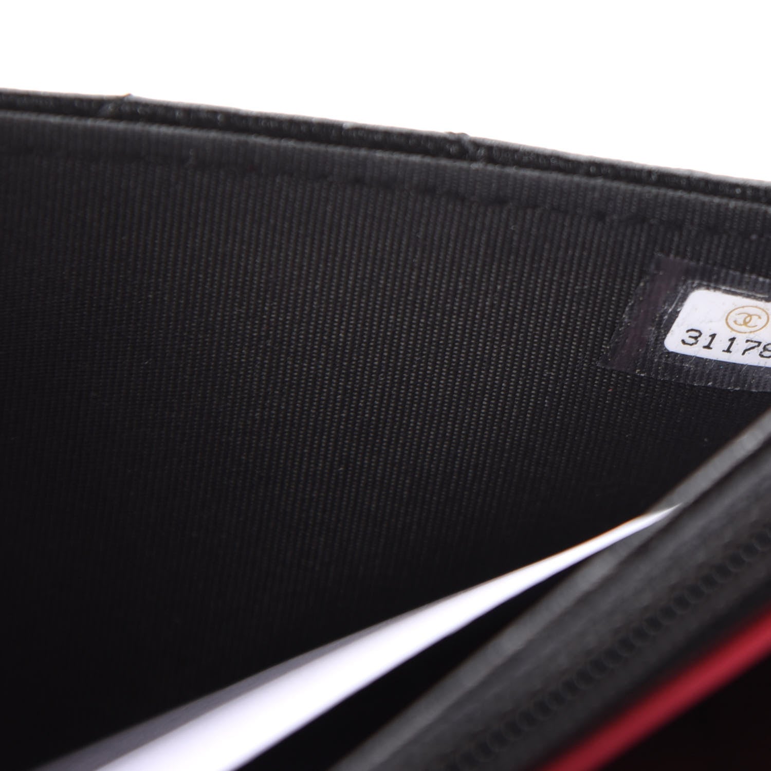 Chanel Goatskin Quilted Chanel 19 Wallet On Chain WOC Black 12 of 14