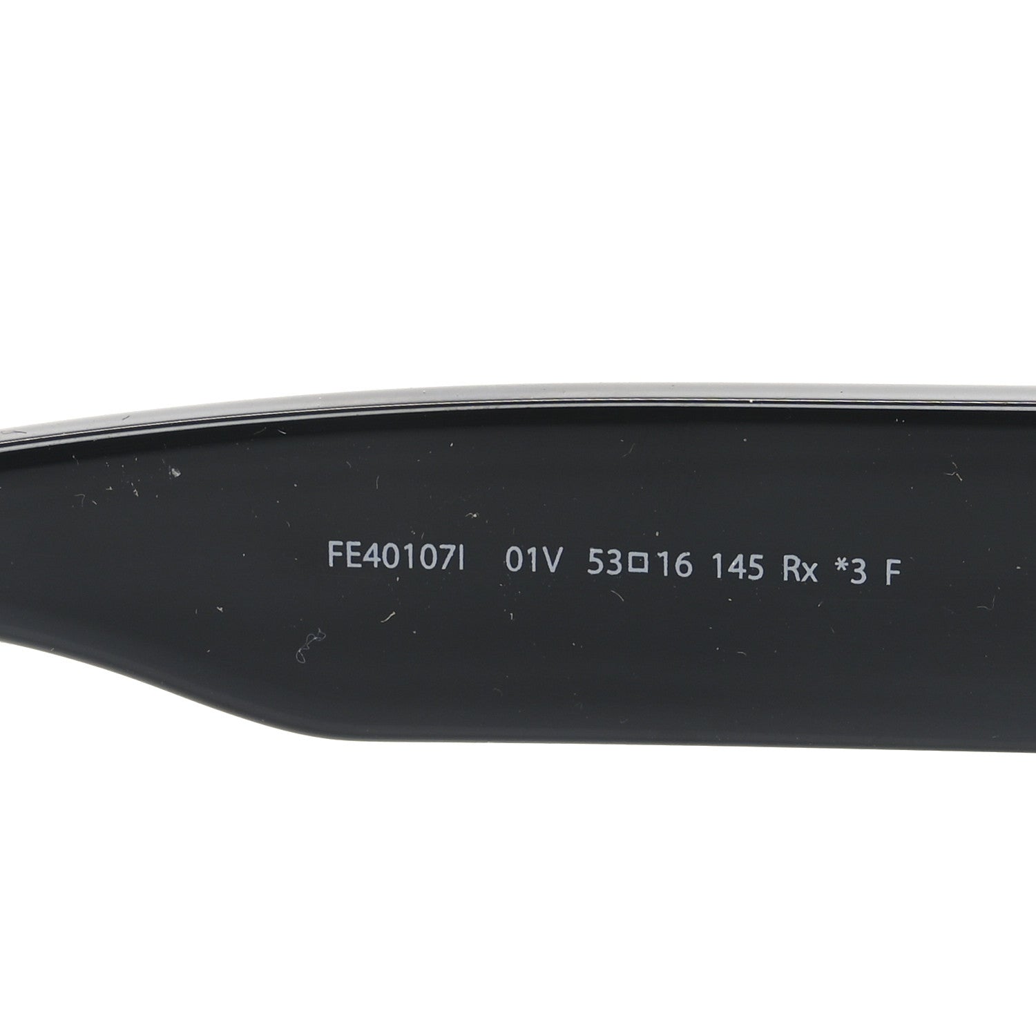 Fendi Acetate O'Lock Square Sunglasses FE40107I Black 6 of 7