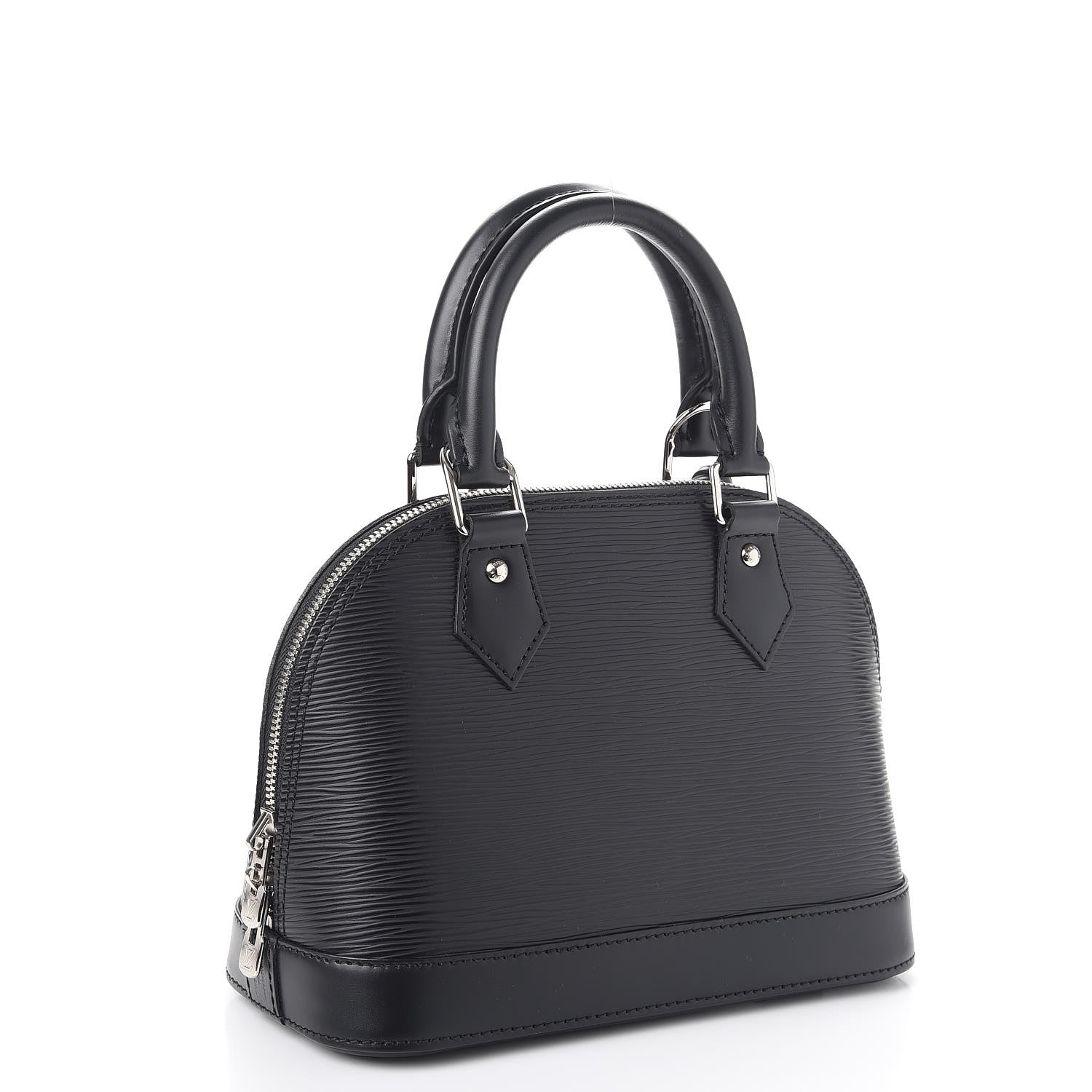 Louis Vuitton Epi Alma BB Black 3 of 8