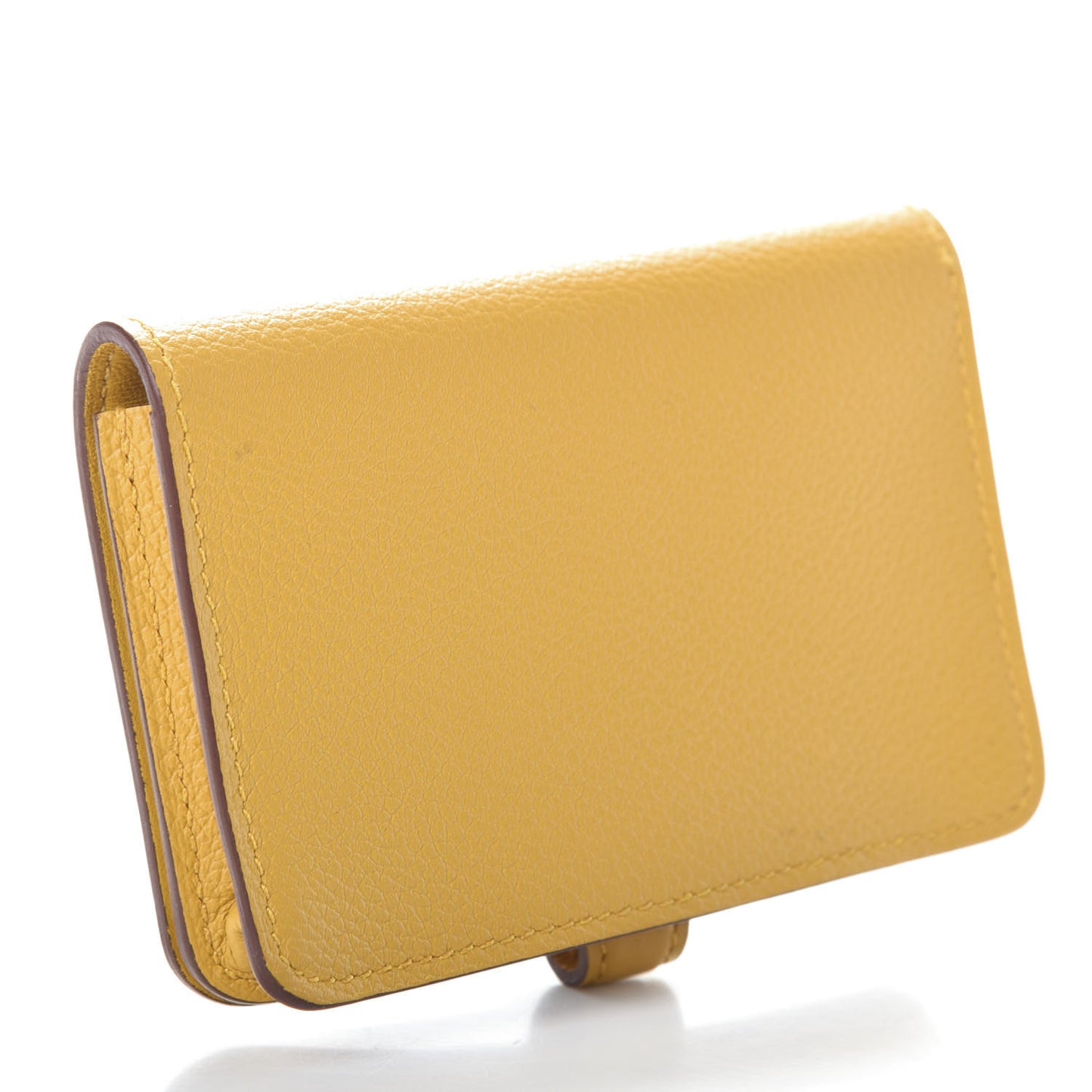 Evercolor Dogon Card Case Jaune Ambre