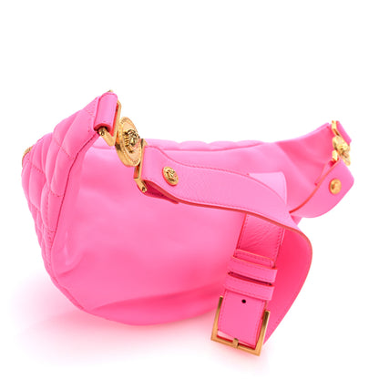 Versace Nappa Quilted Belt Bag Pink 3 of 9
