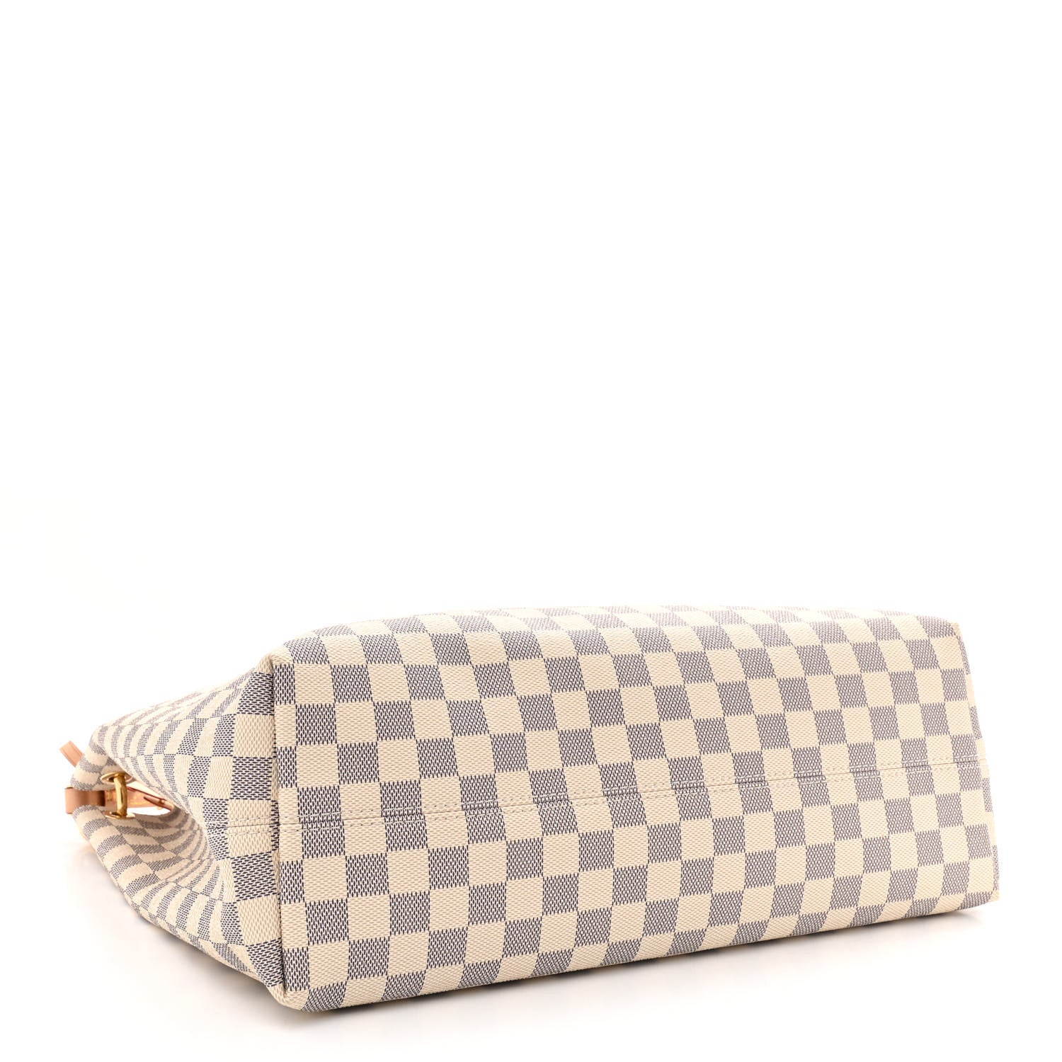 Louis Vuitton Damier Azur Graceful MM Rose Ballerine 4 of 9