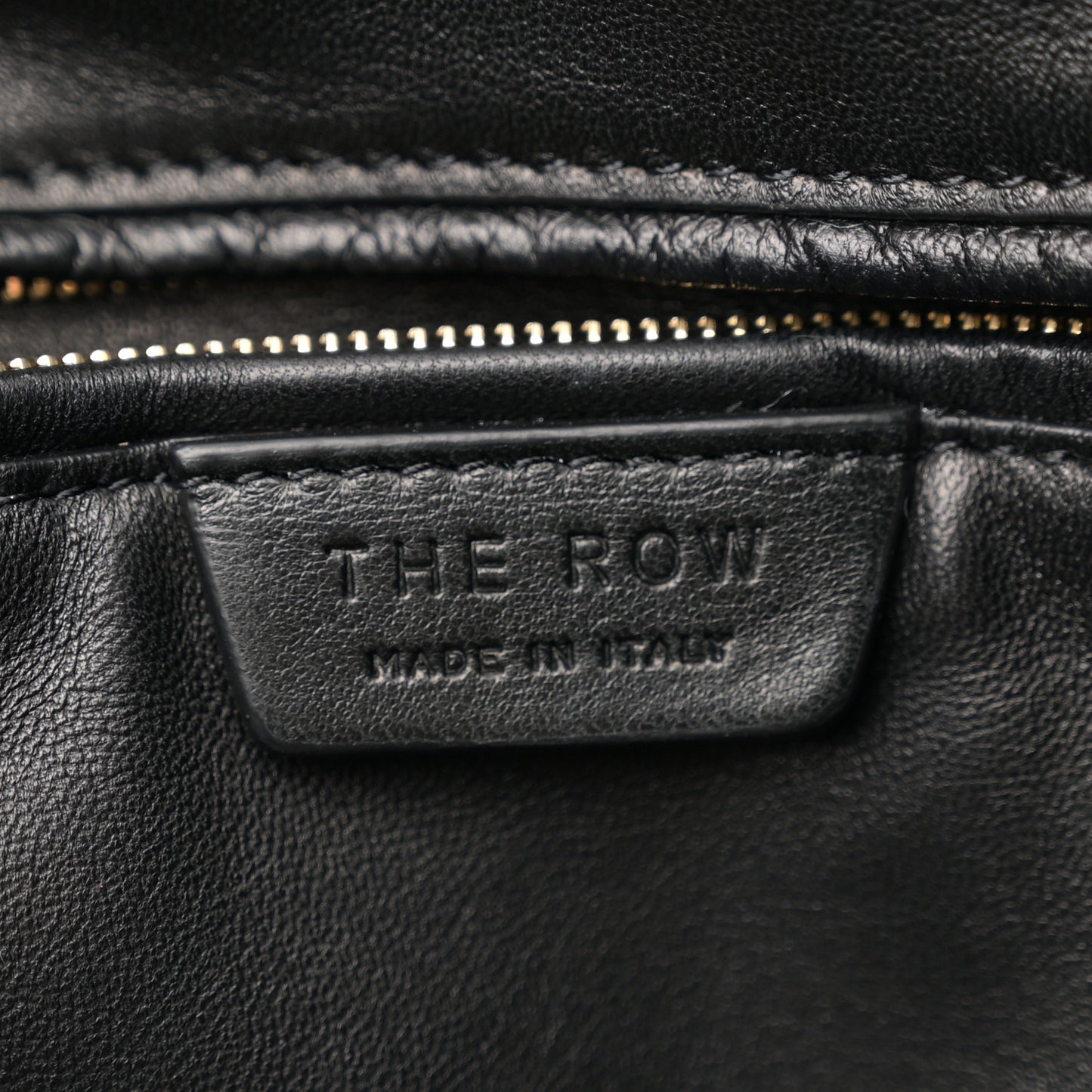 Grained Calfskin Joe Backpack Black