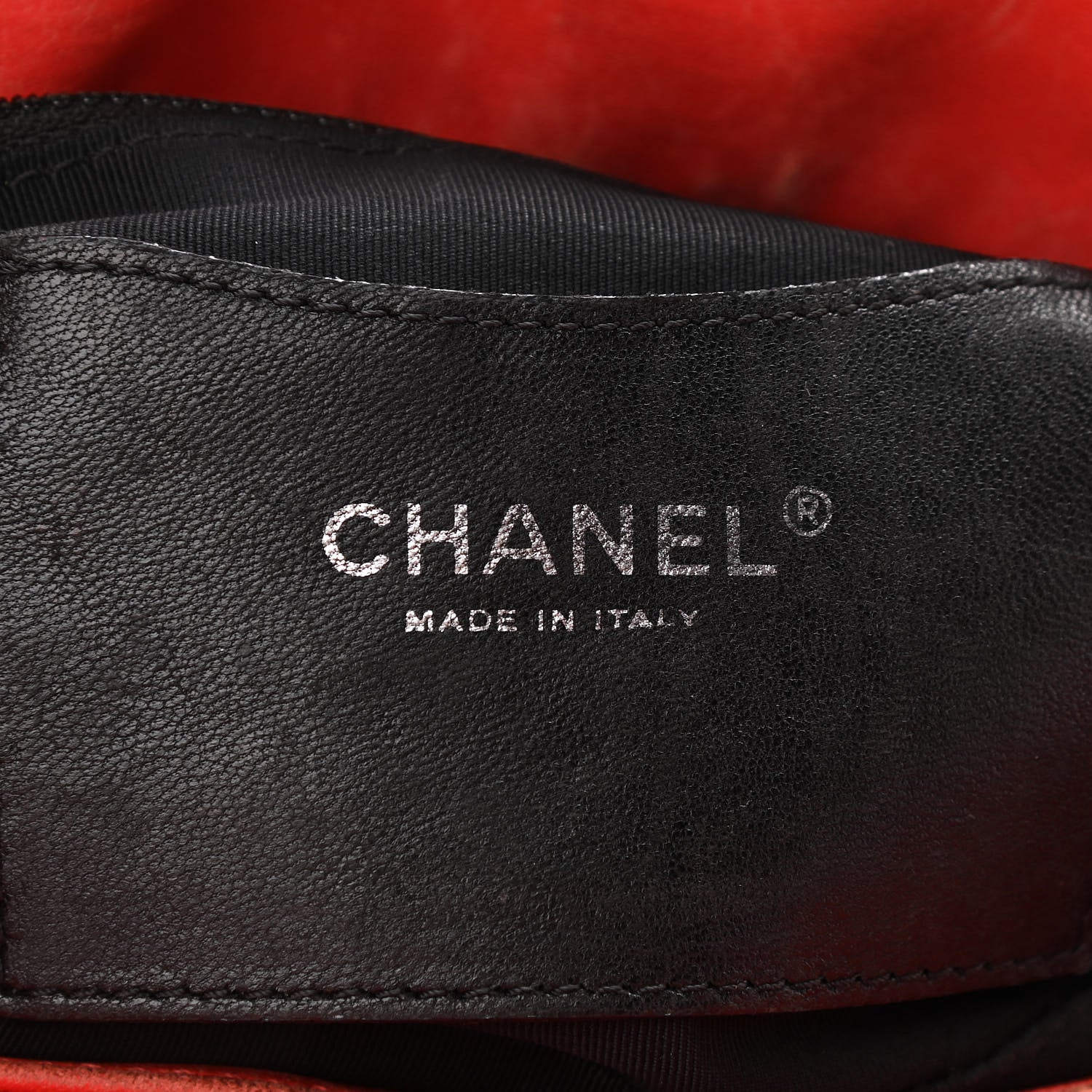 Chanel Patent Hand Embroidered Small Just Mademoiselle Red 5 of 13