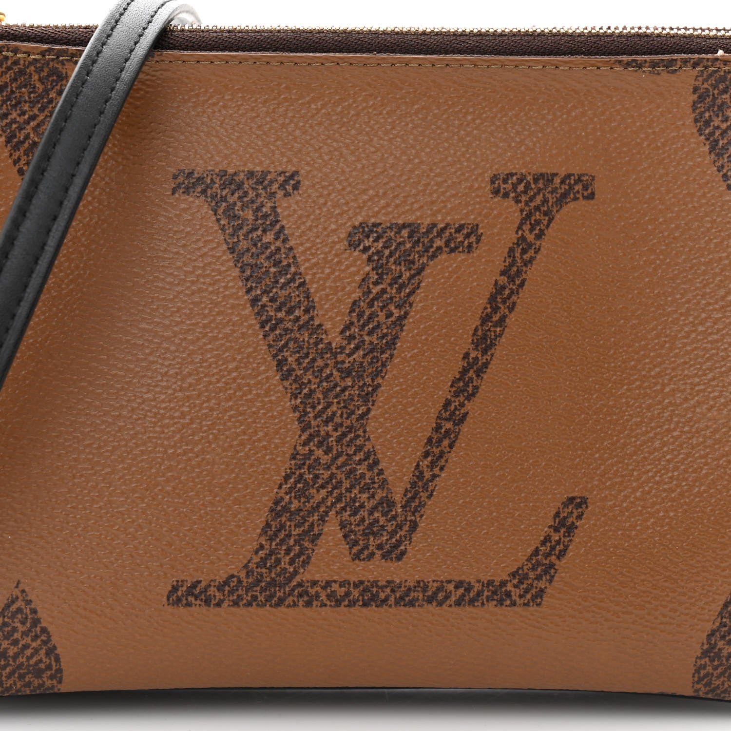 Louis Vuitton Reverse Monogram Giant Double Zip Pochette 8 of 13