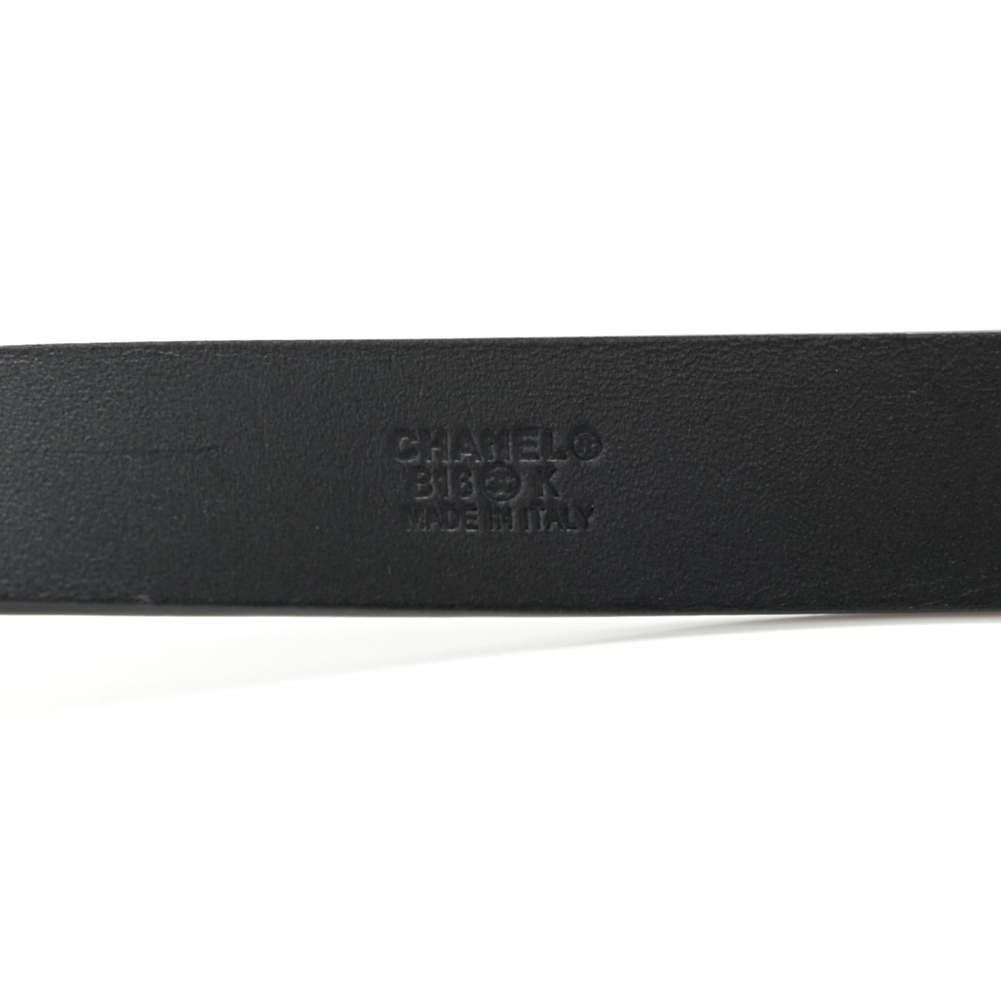 Calfskin Crystal CC Belt 80 32 Black