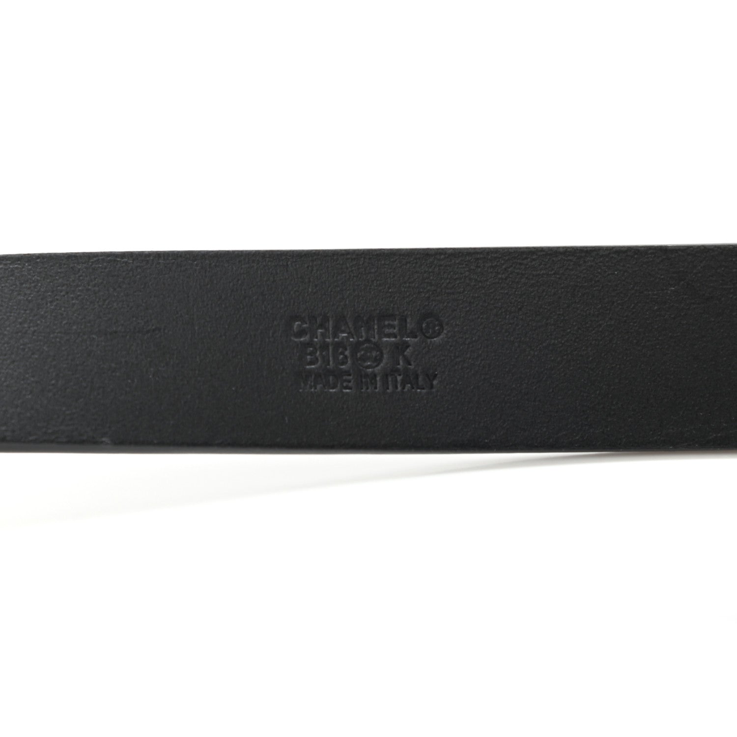 Chanel Calfskin Crystal CC Belt 80 32 Black 3 of 6