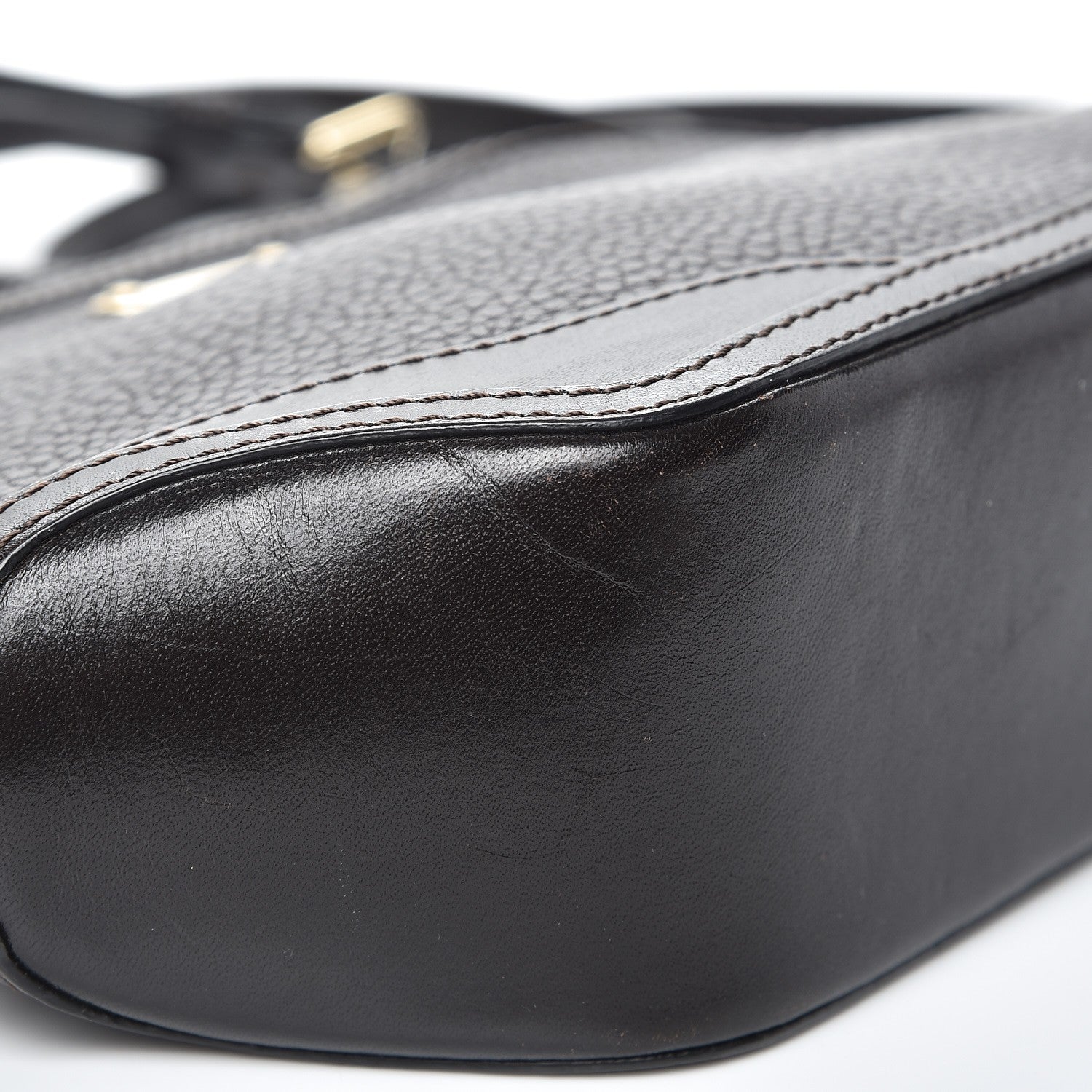 Burberry Grained Calfskin Mini Orchard Crossbody Dark Brown 8 of 11