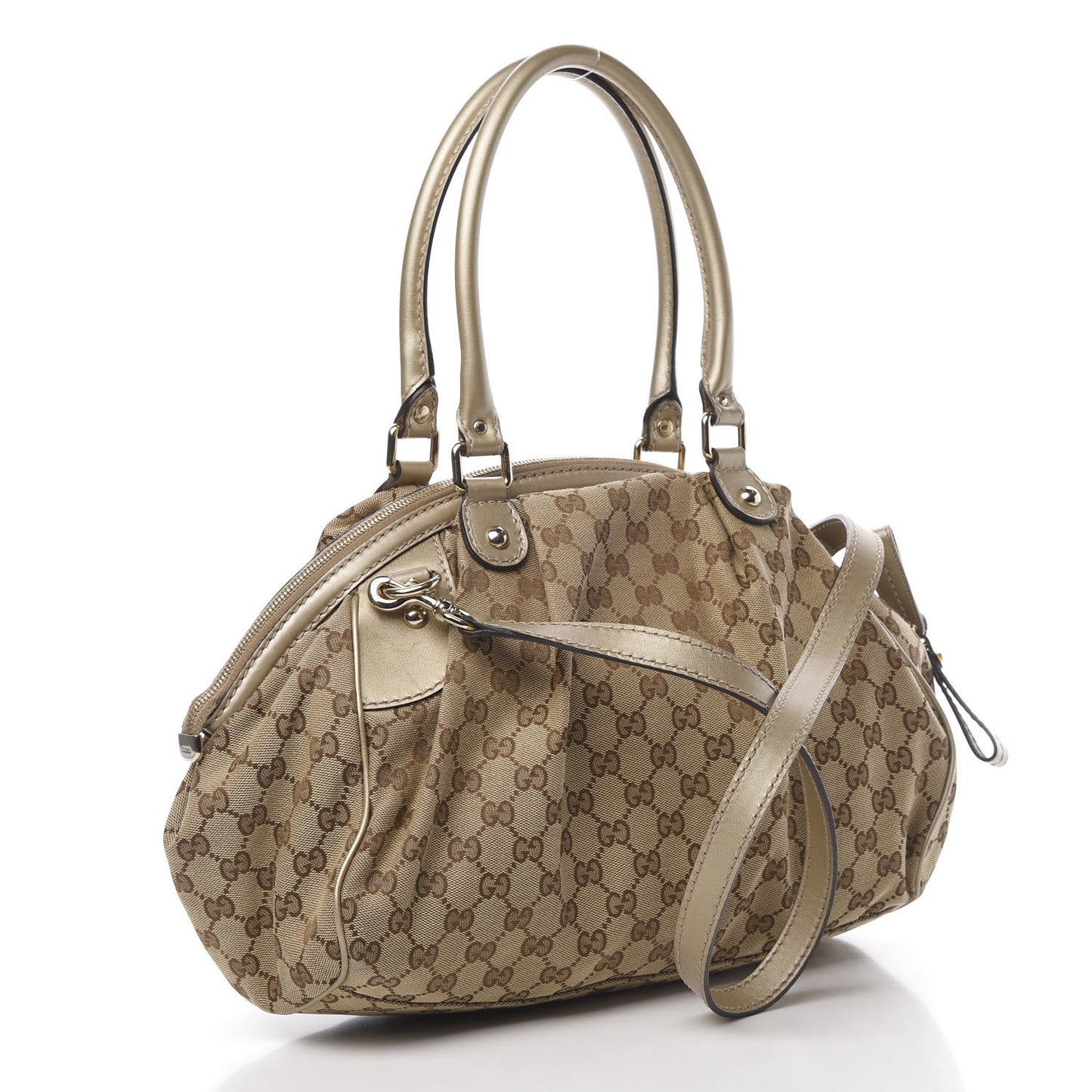 Monogram Medium Sukey Boston Champagne