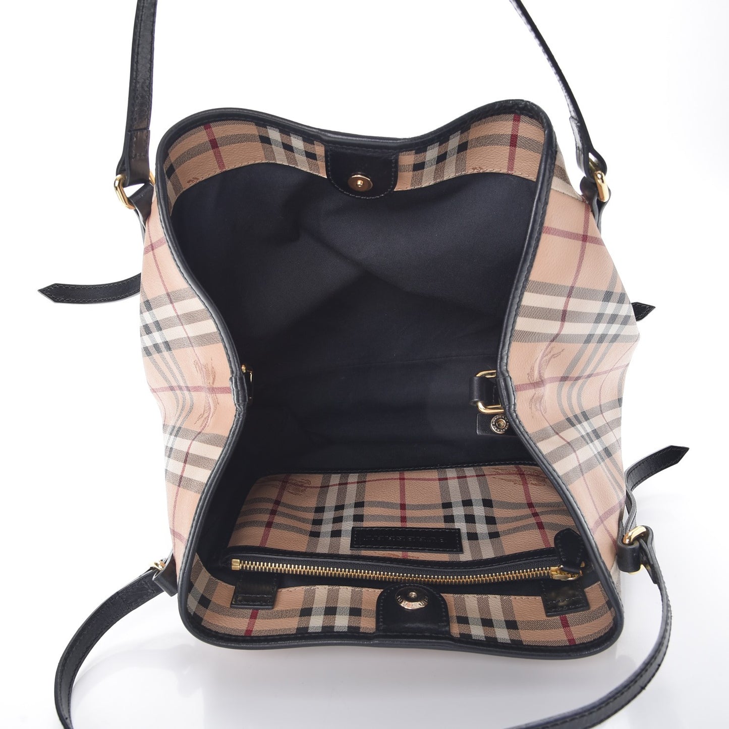 Haymarket Check Small Canterbury Tote Black