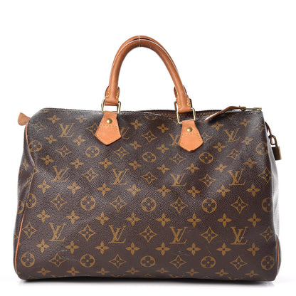 Louis Vuitton Monogram Speedy 35 1 of 19